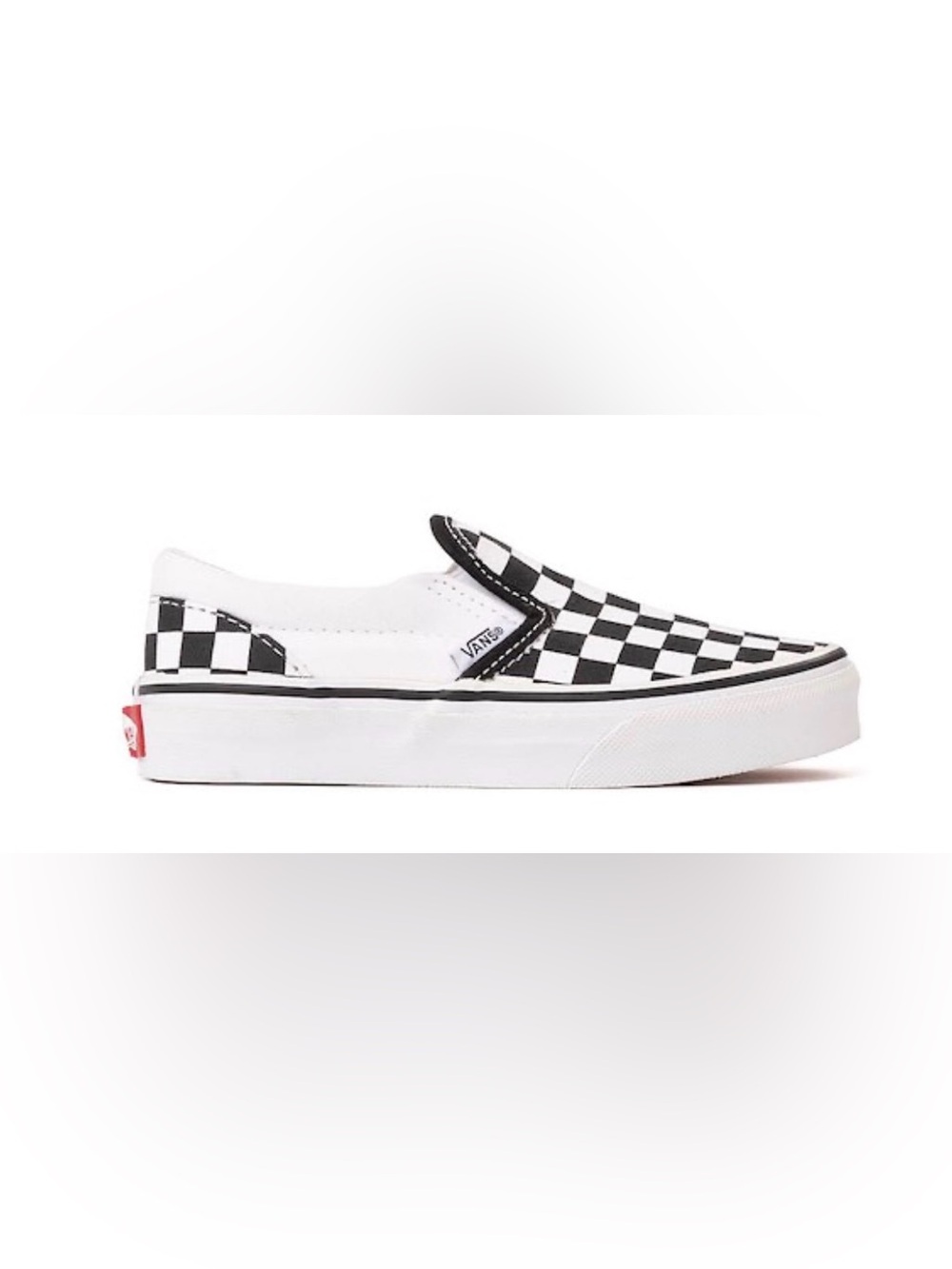 Vans Kids Slip-On Checkerboard in Black and White NWT